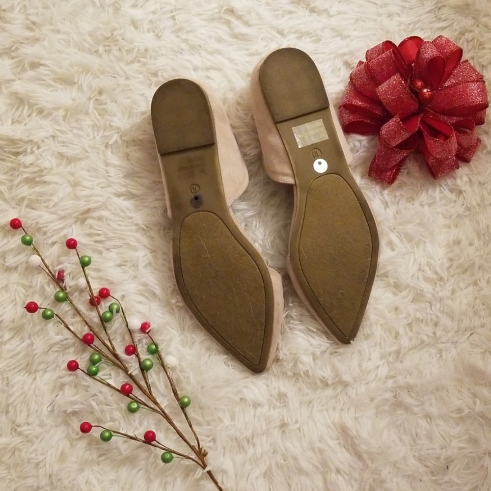 Cream Simple Flats - Picture 2 of 7